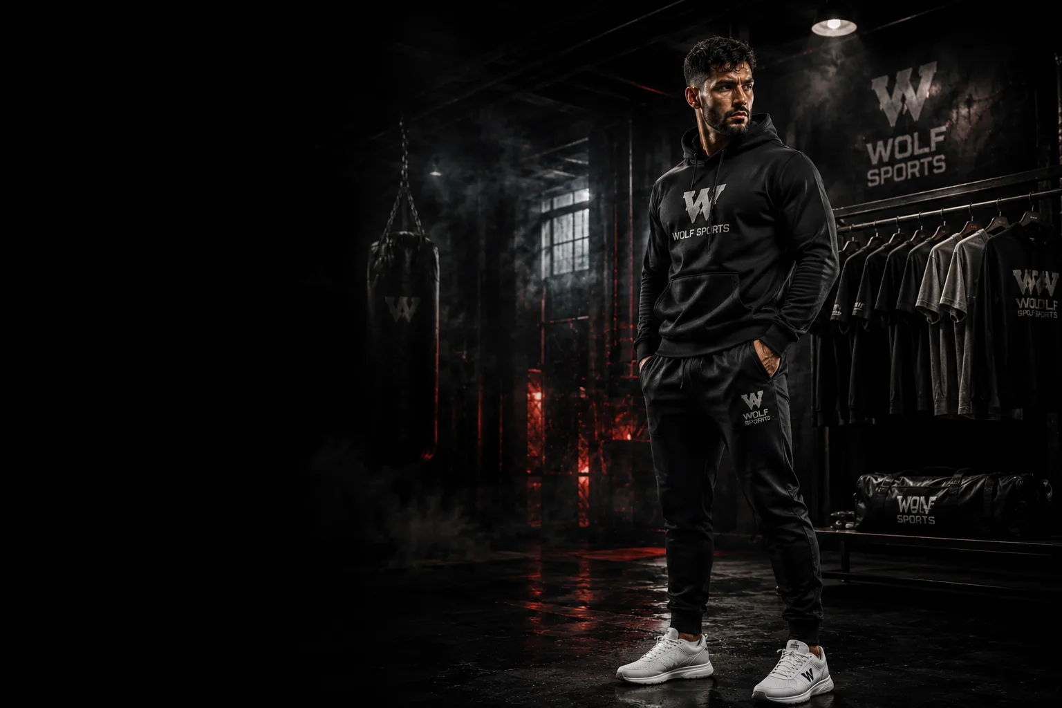 Wolf Sports custom sportswear hoodies tracksuits and tees - Factory-direct manufacturer Sialkot Pakistan