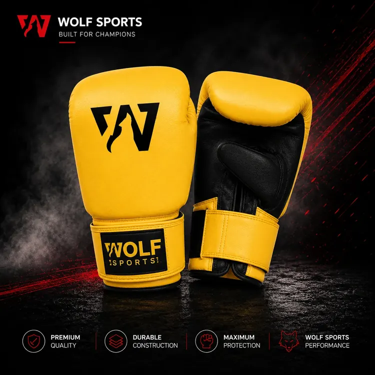 Green Pro Bag Mitts WF-B-121 - Wolf Sports