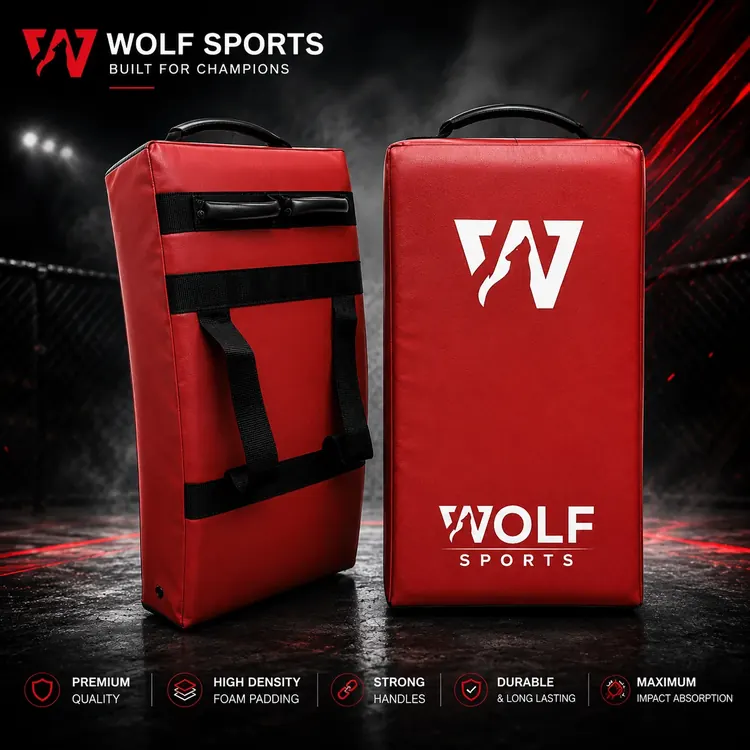 Curved Kick Shield Strike Pad WF-B-172 - Wolf Sports
